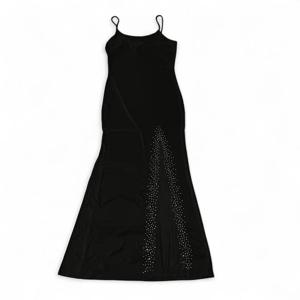 Vintage Black Sequined Dress